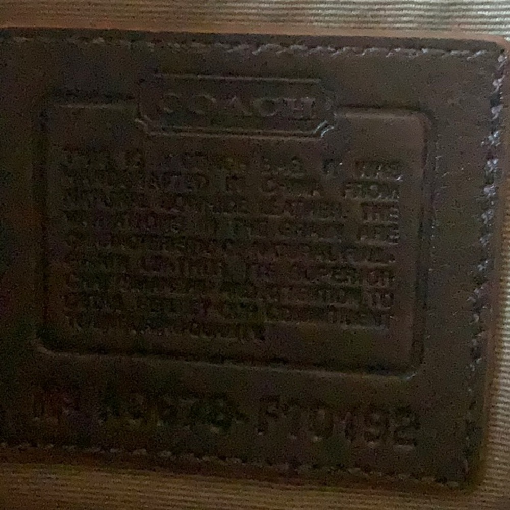 Coach Pebbled Leather Soho Flap Buckle Shoulder Handbag cream No. K0678-F10192 - Picture 15 of 15